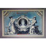 Germany 100 Mark 1908 Unc-
