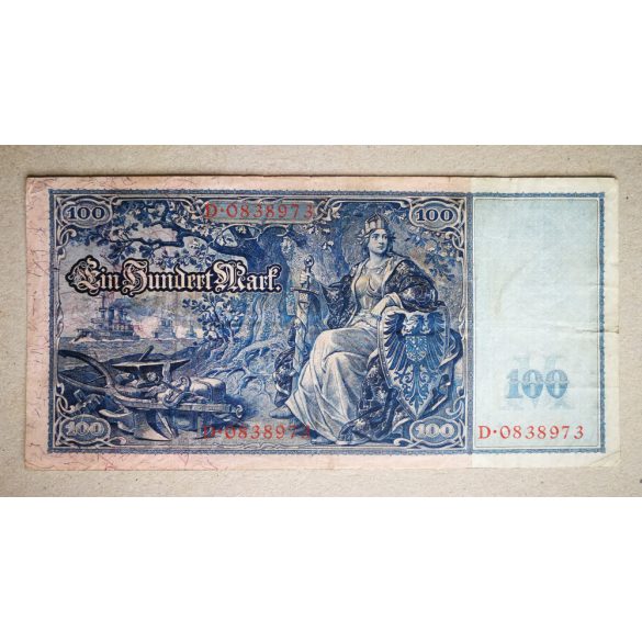 Germany 100 Mark 1909 F