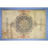 Germany 20 Mark 1909 F