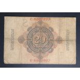 Germany 20 Mark 1909 F