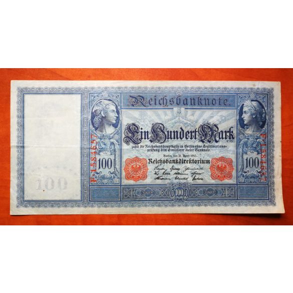 Germany 100 Mark 1910 F