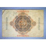 Germany 20 Mark 1910 F