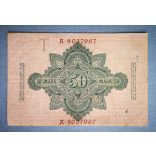 Germany 50 Mark 1910 VF