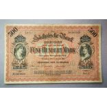 Germany 500 Mark 1911 F