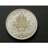 Németország 1 Márka 1914 5,5 g ezüst