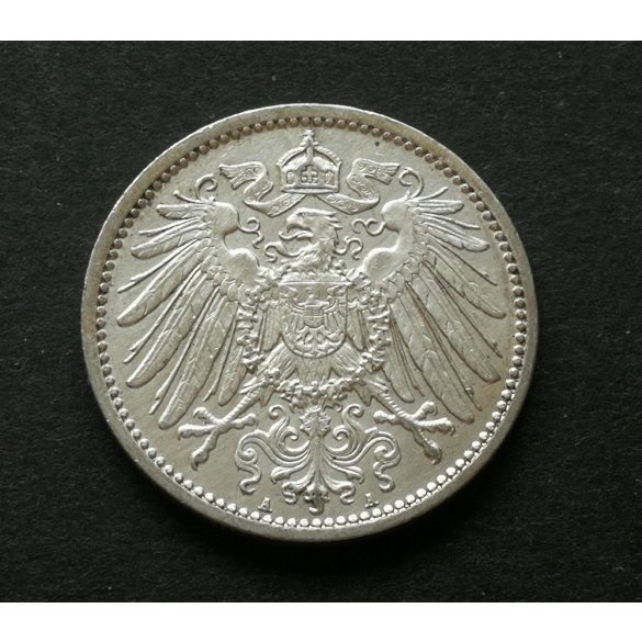 Németország 1 Márka 1914 5,5 g ezüst