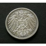 Németország 1 Márka 1914 5,5 g ezüst