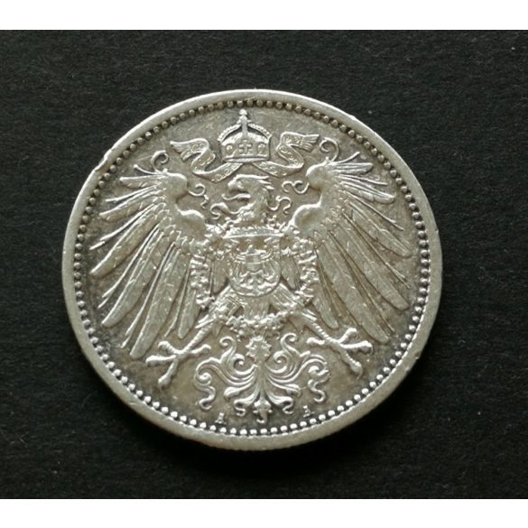 Németország 1 Márka 1914 5,5 g ezüst