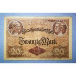 Germany 20 Mark 1914 F