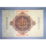 Germany 20 Mark 1914 XF