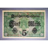 Germany 5 Mark 1917 XF+