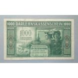 Germany Lithuania 1000 Mark 1918 F+
