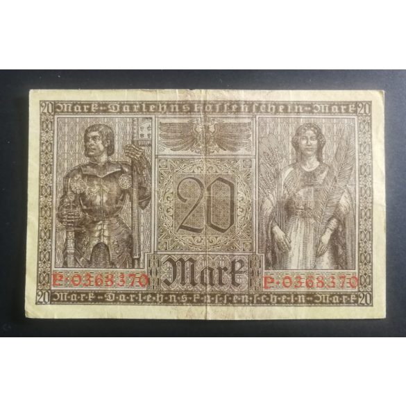 Germany 20 Mark 1918 F+