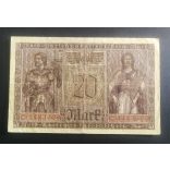 Germany 20 Mark 1918 F+