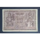 Germany 20 Mark 1918 F+