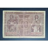 Germany 20 Mark 1918 F