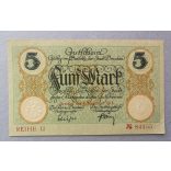 Germany 5 Mark 1918 Aunc