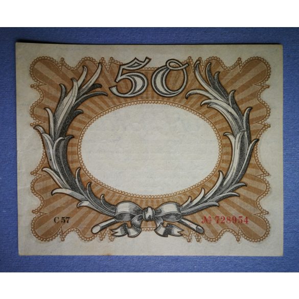 Germany 50 Mark 1918 XF+