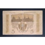 Germany 5 Mark Dresden 1918 F 