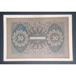 Germany 50 Mark 1919 Aunc