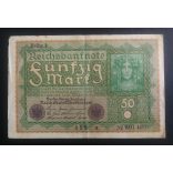 Germany 50 Mark 1919 F+ 