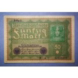 Germany 50 Mark 1919 VF