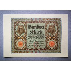 Germany 100 Mark 1920 aUNC-