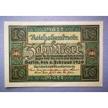 Germany 10 Mark 1920 XF+