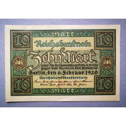 Germany 10 Mark 1920 XF+
