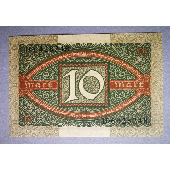 Germany 10 Mark 1920 aUnc+