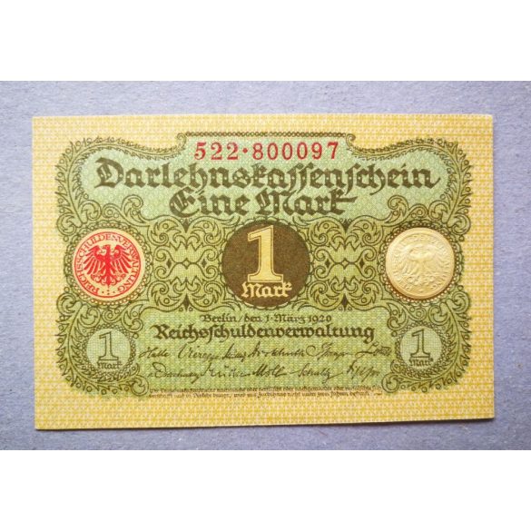 Germany 1 Mark 1920 Unc