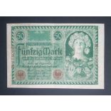 Germany 50 Mark 1920 VF+
