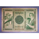 Germany 50 Mark 1920 F+