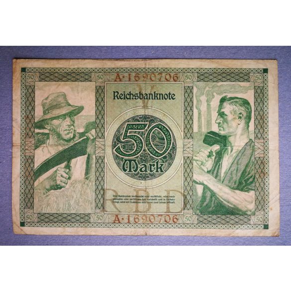 Germany 50 Mark 1920 F+