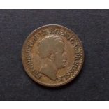 Germany 1 Groschen 1821 2 g silver