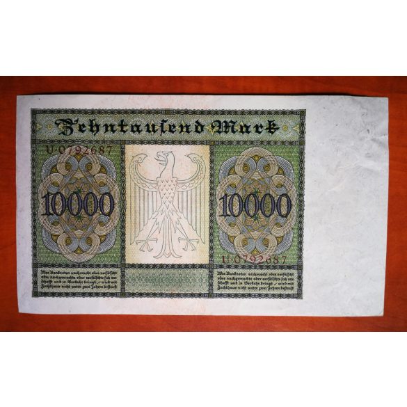 Germany 10000 Mark 1922 XF-