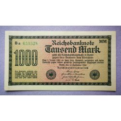 Germany 1000 Mark 1922 aUNC+