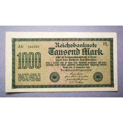 Germany 1000 Mark 1922 XF+