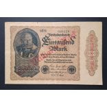 Germany 1000 Mark/ 1 billion Mark 1922 XF
