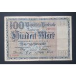 Germany 100 Mark 1922 F
