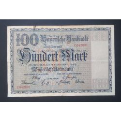 Germany 100 Mark 1922 F