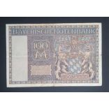 Germany 100 Mark 1922 F