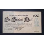 Németország 100 Mark Gotha 1922 VF világos kék