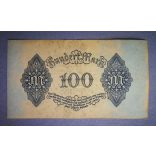Germany 100 Mark 1922 XF+
