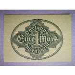 Germany 1 Mark 1922 aUNC+