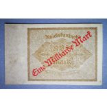 Germany 1 milliard Mark 1922 XF