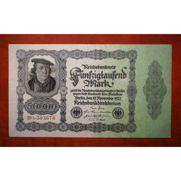 Németország 50000 Mark 1922 VF