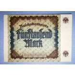 Germany 5000 Mark 1922 XF