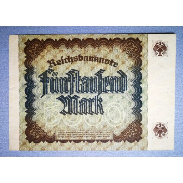Germany 5000 Mark 1922 XF