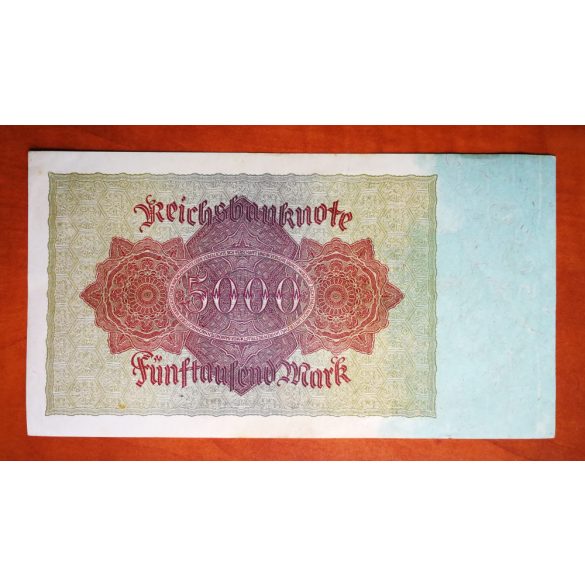 Germany 5000 Mark 1922 VF+